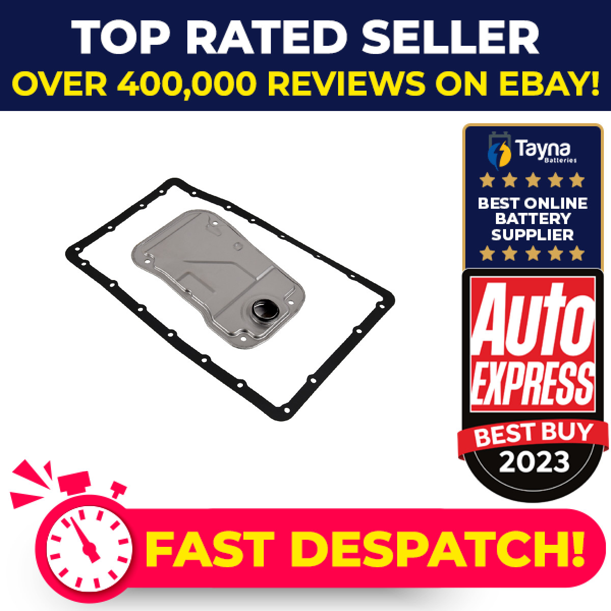 Automatic GearBox Oil Filter fits TOYOTA HILUX Mk7 2.5D 05 to 15 2KD-FTV Febi