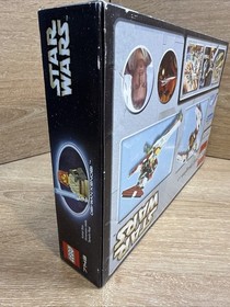 2002 Lego Star Wars Jedi Starfighter (7143) Vintage Retired Set Factory Sealed