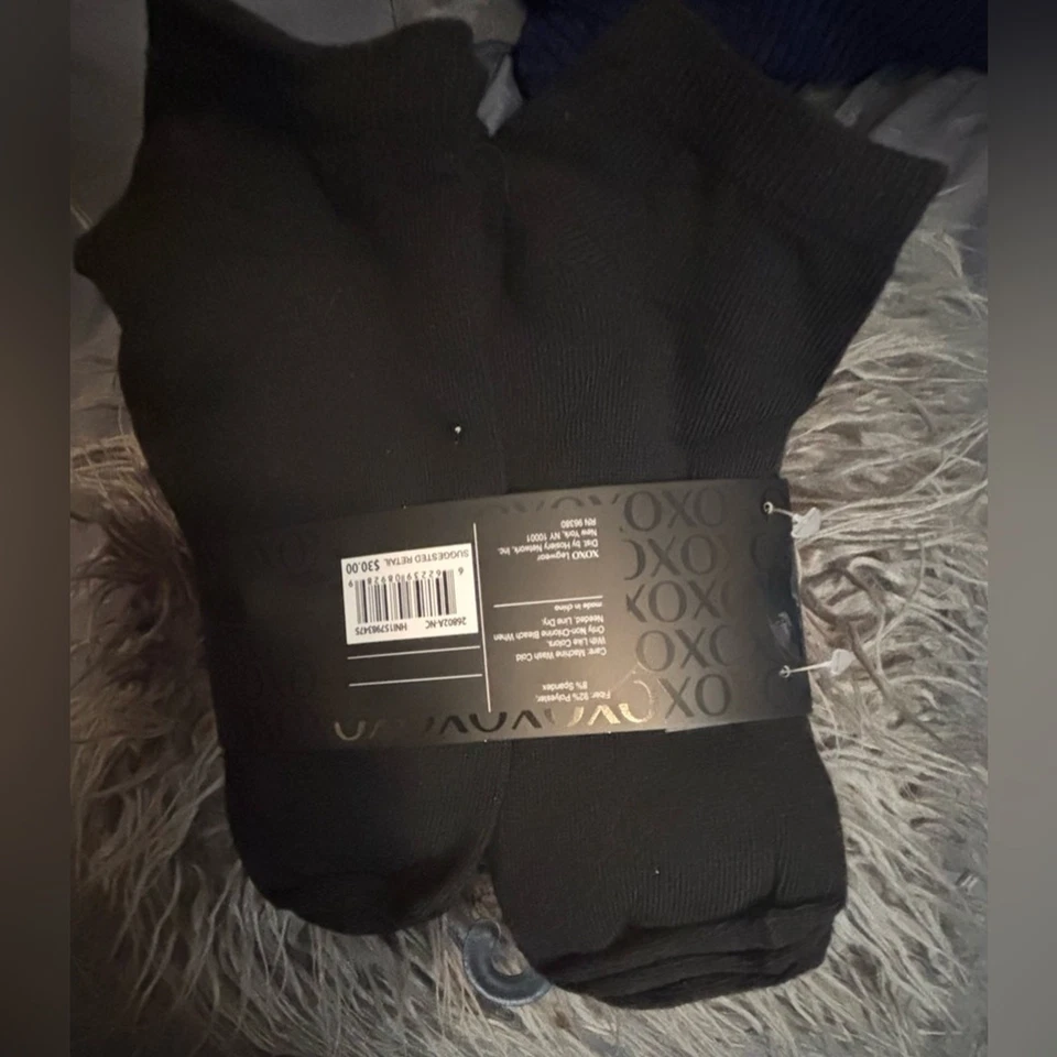 XOXO Women’s Black No Show Socks 20-Pack (size 4-10) - Image 2 of 3