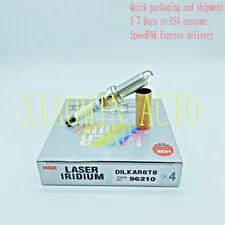 Genuine NGK Laser Iridium Spark Plug 4PCS for TOYOTA CAMRY 2018-2024 2.5L L4