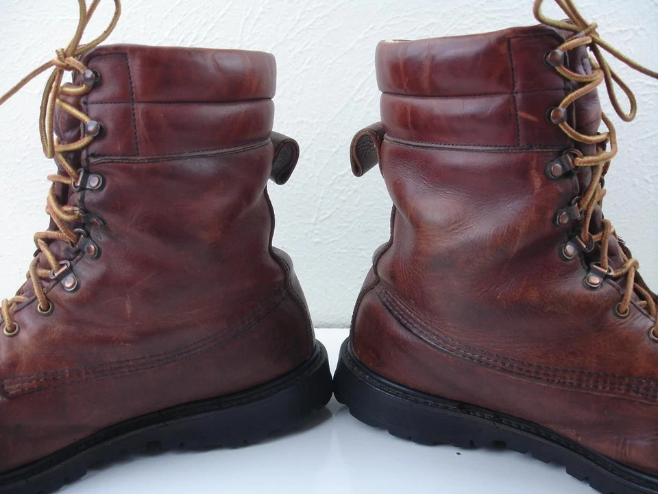 Men's 12 D M Cabela's Brown Leather Gore-Tex Insulated Waterproof Hunting Boots - Image 2 of 4