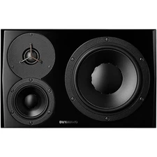 Dynaudio LYD 48 3-way Powered Studio Monitor (Each) - Black Left LN
