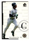 1998 SP Authentic Checklist #198 Ken Griffey Jr Seattle Mariners