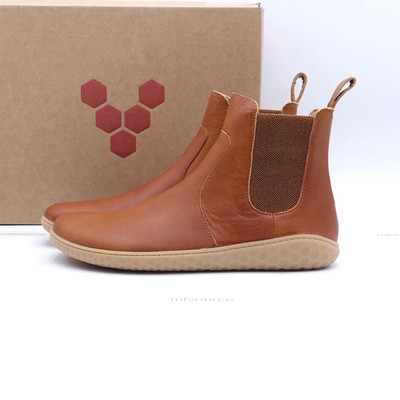 こうVivobarefoot Geo Chelsea L 40 Size 7 / 38 EU Women's VivoBarefoot Geo Chelsea Barefoot Tan