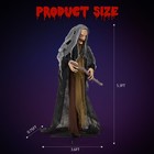 Yescom Animated Halloween Witch Crutch 5.3FT Sound Activated Party Decor 2026 — photo 7