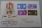GB 1949 KGVI UPU Set on Illustrated FIRST DAY COVER Cat £80