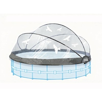 15 Foot Round Multifunctional All Weather Cover Pool Dome Enclosure for Outdoor