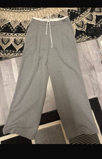 Zara Damen Anzughose Schwarz XS gerades Bein ...