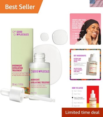 Pore Minimizing Exfoliating Treatment - AHA/BHA Serum for Acne & Texture (30ml)