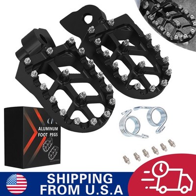 Dirt Bike Foot Pegs CNC For YZ65 18-23 YZ85 02-23 YZ125 YZ250 98-24 YZ250F 01-23