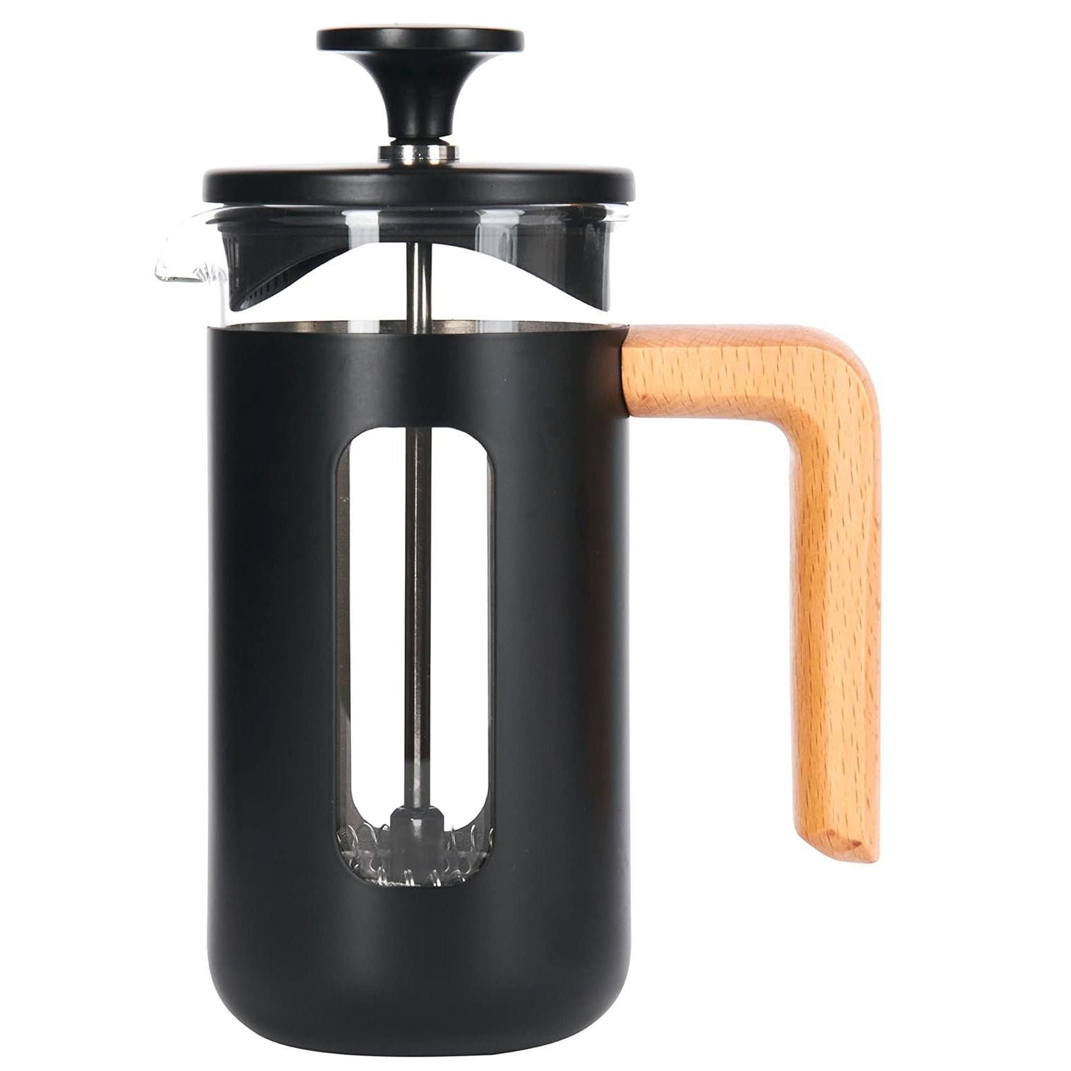 La Cafetière Pisa Stainless Steel Cafetière, Three Cup, Black, Gift Boxed, 35 ml - Image 2
