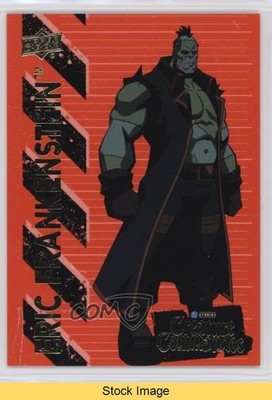 2025 Upper Deck DC Creature Commandos Red Neon Eric Frankenstein #17 READ 1pi7