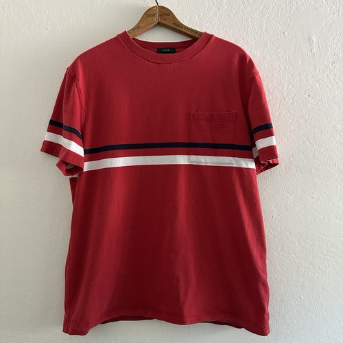 Vintage J Crew Oarsman Striped Rowing T Shirt L