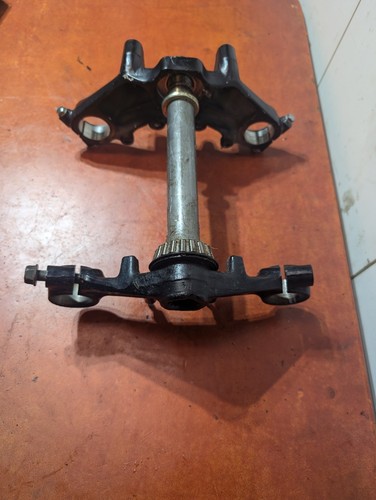 1981 Honda CB750C DOHC Triple Tree Clamp Assembly Top Bottom OEM CB750 - Picture 5 of 5