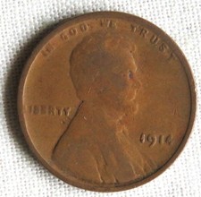 1914 Lincon Cent   (242)