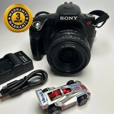 Sony Alpha A290 14.2MP DSLR Camera 35mm Prime SAM Lens, Shutter C 10%. ✅️