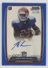 2013 Bowman Rookie Chrome Refractor Blue /99 Mike Gillislee #RCRA-MGI Auto RC