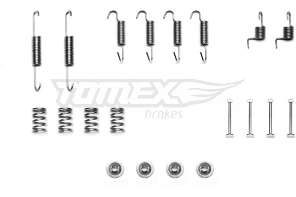 ZubehöRsatz Bremsbacken Tomex Brakes TX 42-06 FüR Nubira Chevrolet Epica Lacetti-image