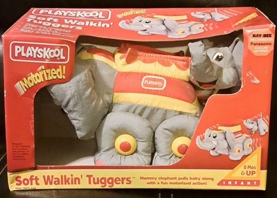 Playskool Soft Walkin' Tuggers Motorized Elephant Toy