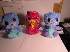 Hatchimals Spinmaster Set 3 Hatchibabies 6 Toys Electronic Talking TESTED WORKS