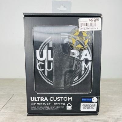 1791 GUNLEATHER Ultra Custom Right Hand 4 Holster G17 G19 G26 Shield MP9 CZ75
