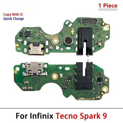 FastCharging IC Tail Plug Plates For Infinix Smart4 6 7 Zero8/X Tecno Spark9/6GO