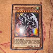 🔥 YUGIOH Armed Dragon LV10 DP2-EN013 ULTRA RARE NEAR MINT ENGLISH ORIGINAL