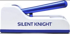 Silent Knight Hand Operated Pill Crusher - Lightweight with 100 Pouches Included