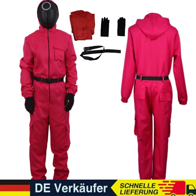 FUNIGLOBAL Squid Game Overall Squid Staffel 2 Survival Trainingsanzug Erwachsene Karneval