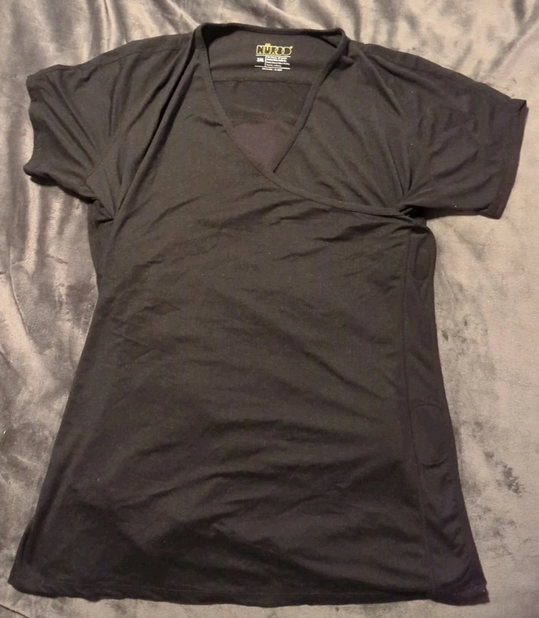 NUROO Pocket Baby Carrier Shirt Skin to Skin Baby Wearing Short Sleeve 2XL