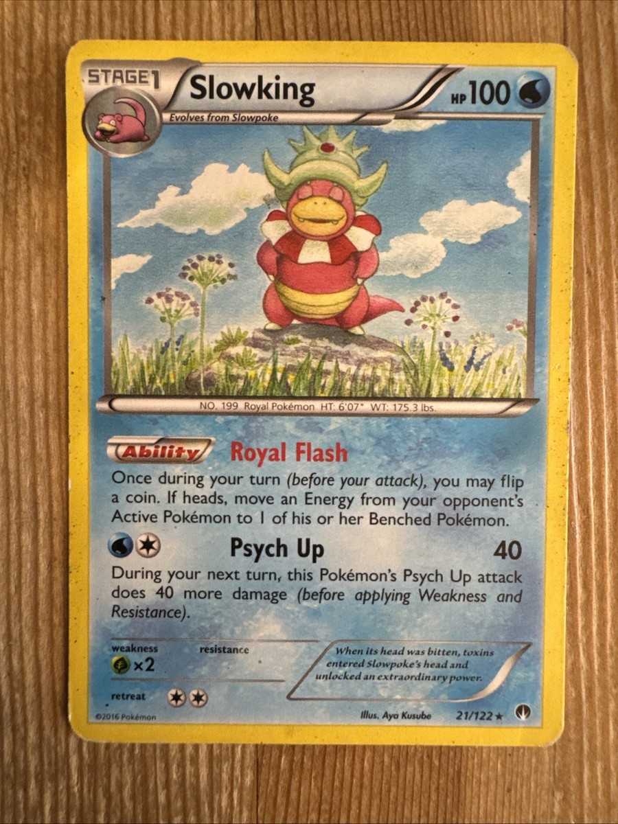 【希少】Slowking ポケモンカード 80HP SLOWKING ex 086/193 PALDEA EVOLVED POKEMON- ULTRA RARE-MINT-PACK