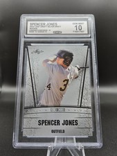 SPENCER JONES 2022 Leaf Draft Silver RS77 CCG 10 RC