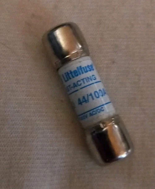 1 Stück Fluke FAST-ACTING 943121 DMM-B-44/100 Sicherung 10,3x35 mm (E)