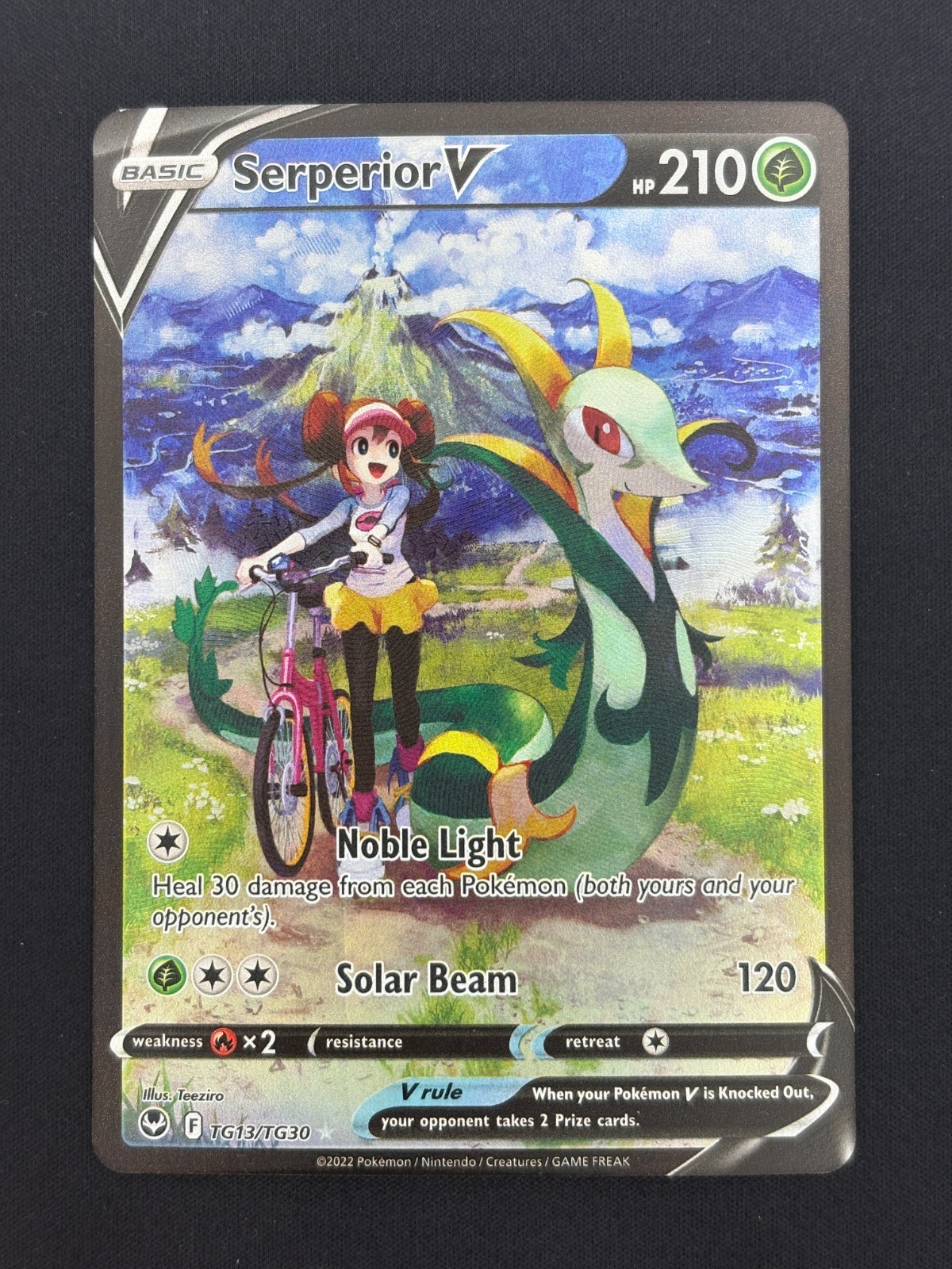 Serperior V TG13/TG30 - Silver Tempest - Near Mint NM Pokemon Card