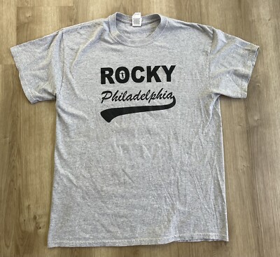 Rocky Balboa Philadelphia T-Shirt Large Italian Stallion Tee Sly Stallone