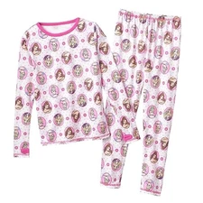 Disney Princess Base Layer 2-Piece Set Big Girl's Size M (7-8) - NWT
