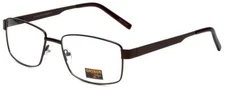 Gotham Style Designer Multi-Focus Lens Blue Light Glasses GS14 in Brown 59mm