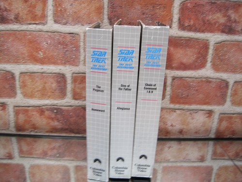 Star Trek The Next Generation The Collector's Edition 3 VHS Tapes with Case - Picture 3 of 9