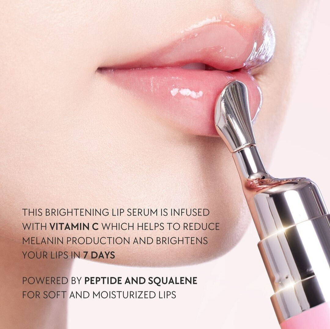 lip serum vitamin c SKINTIFIC Lip Treatment Serum 6.5ml – Moisturise, Brighten & Plump Lips
