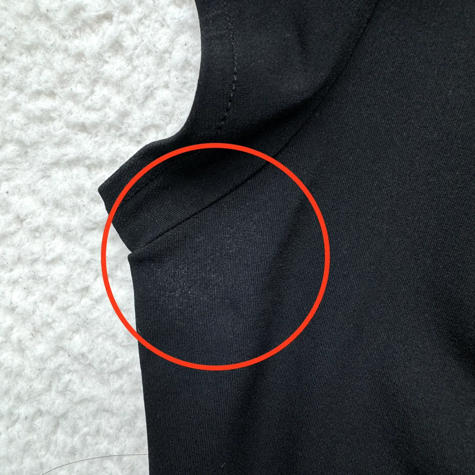 Top Y2K Vintage Grande XL Negro Boho Hada Grunge Capricho Eduardiano Victoriano Foto 4 de 4