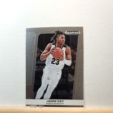 2022-23 Prizm Draft Picks Basketball Jaden Ivey base FLASHBACKS RC card # FB-JI