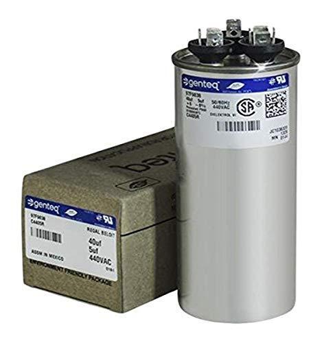 Condensador redondo Genteq 97F9838/C4405R 40 5 UF MFD, 440V - Imagen 1 de 4