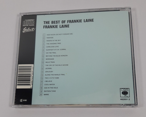 The Best Of Frankie Laine Music CD Album VGC - Picture 2 of 4