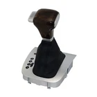 Gear knob automatic VW Golf 5 V Jetta gear knob wood shift boot leather
