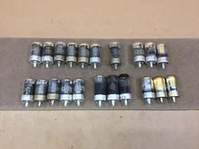 21 Vacuum Tubes Untested 7A6, 7C5, 7C7, 7F7, 7AG7