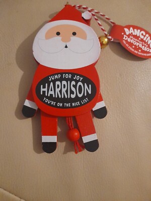 Harrison Geschichte & Heraldik fertiger personalisierter tanzender Baumschmuck