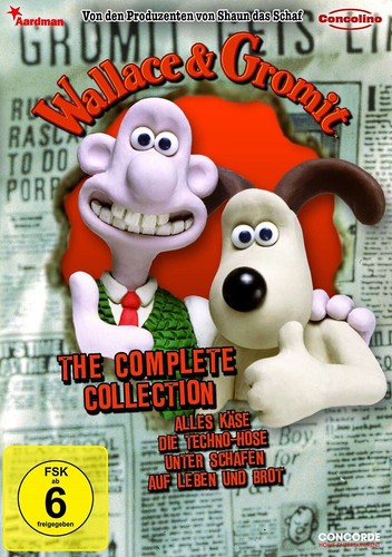 DVD WALLACE & GROMIT - Complete Collection # Nick Park ++NEU