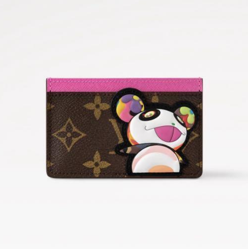 LOUIS VUITTON x Takashi Murakami 2025 PANDA Card Holder Monogram
