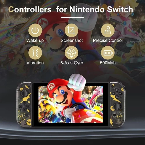 Controlador Gamepad Inalámbrico Bluetooth Para Nintendo Switch Joy Con L & R Sin Correa - Imagen 5 de 8