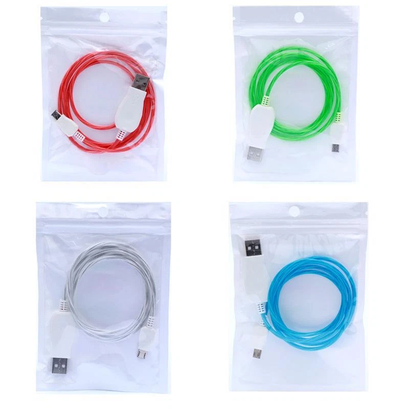 LED light-up MICRO USB data charger power charge cable for Samsung S6 S7+ HTC LG - Image 4 of 4